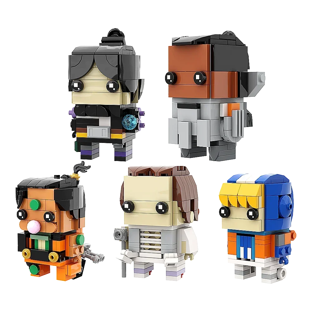 Gobricks MOC Apex legends Role Octane Loba Valikili Gibraltar Bricks Game The Player Model Role Building Block Set Toys Gift