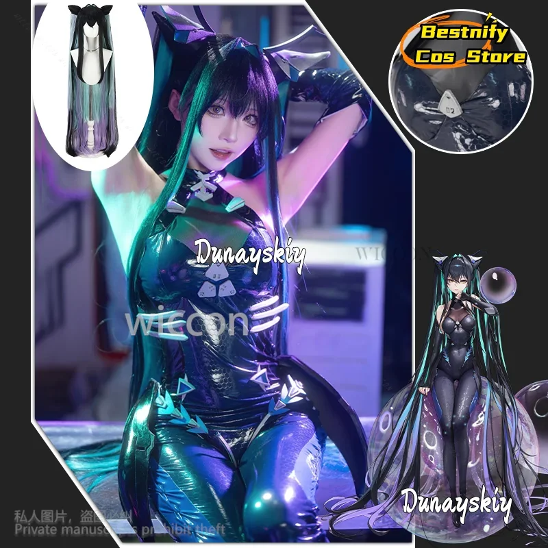 

CosplayOld Tales Game NIKKE The Goddess Of Victory Cosplay Anime Costume Leather Sexy Jumpsuit Punk Uniform Wigs Jirai Kei costu