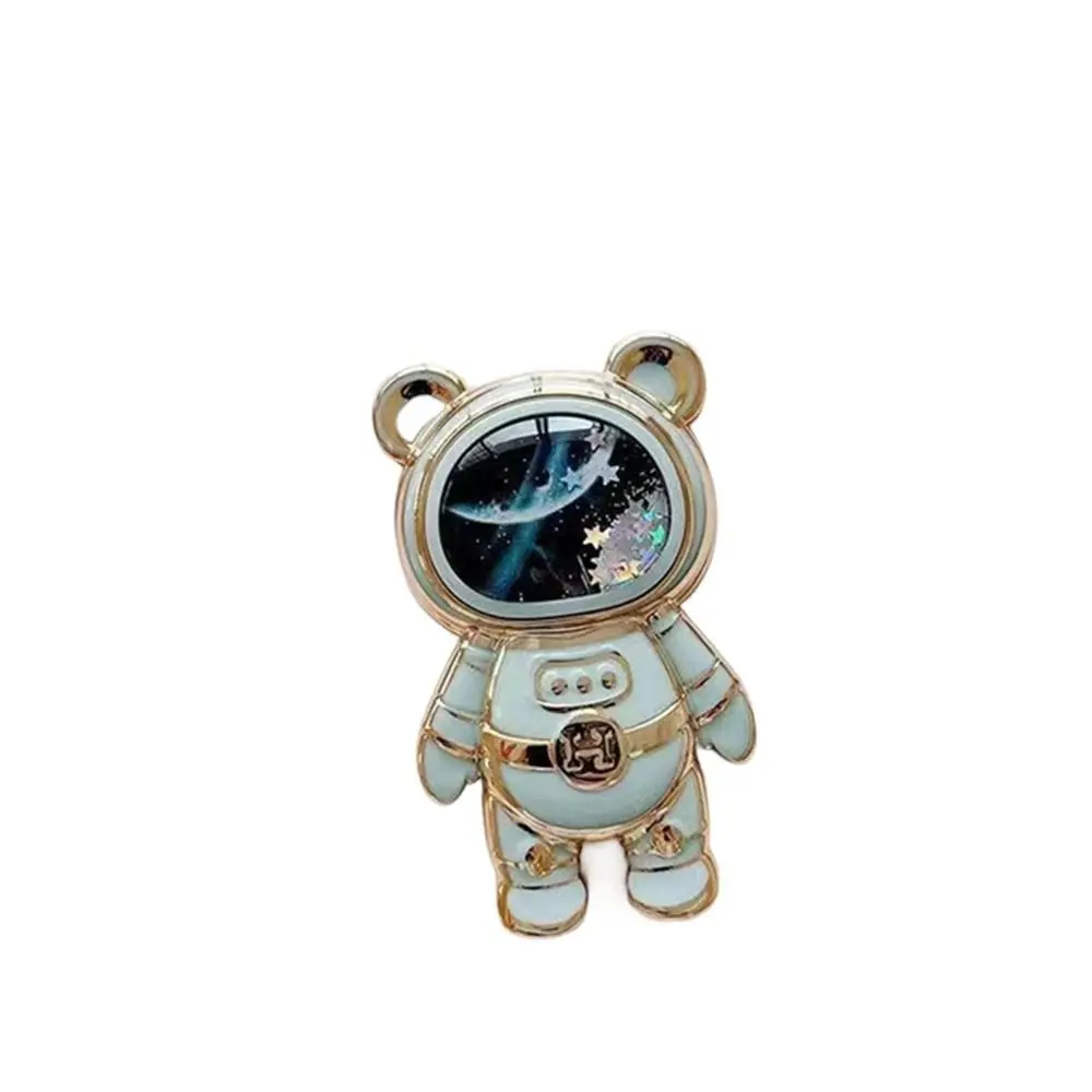 

Phone Stand Bracket Support Smartphone Space Bear Phone Holder Phone Kickstand Astronaut Phone Holder Glitter Liquid Quicksand