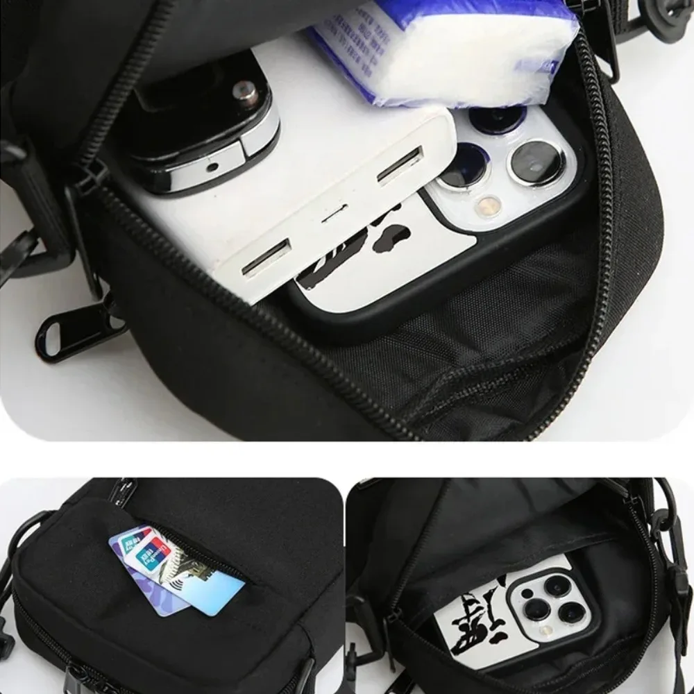 Shoulder Bag Oxford Cloth Casual Men's Satchel Small Square Bag Fashion Diagonal Crossover Hand Machine Women's Handbags Luggage image 5