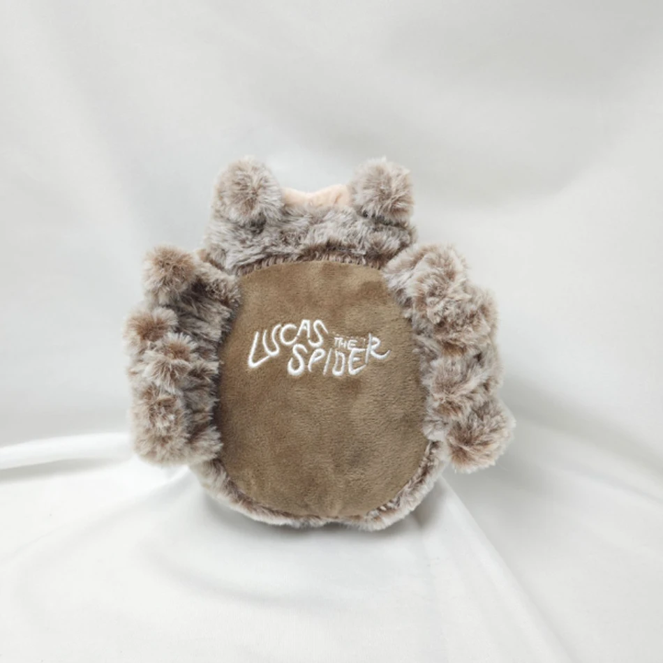 لعبة قطيفة على شكل عنكبوت صغير لطيف، حيوان محشو ناعم، دمية أطفال كرتونية للأطفال، ديكور غرفة ألعاب الفيلم، هدية عيد ميلاد