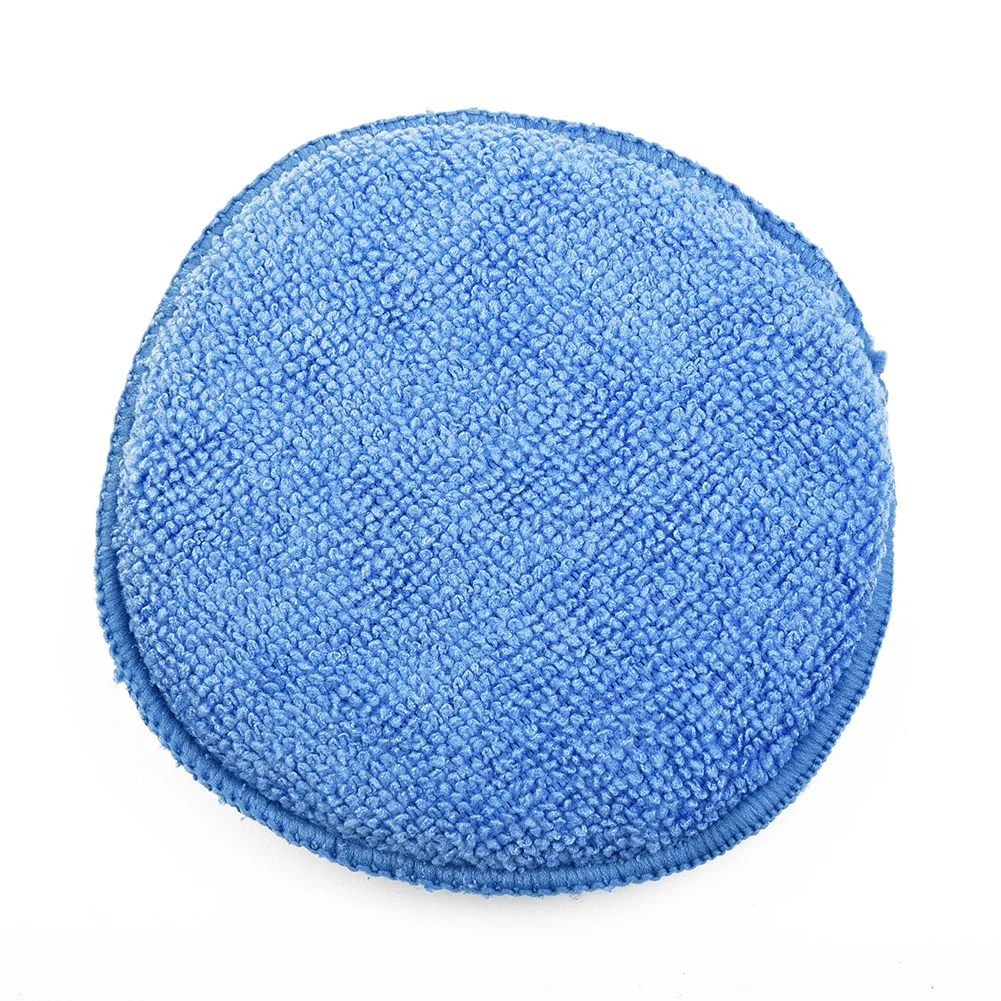 

Applicator Pad Sponge Waxing Portable Clean Tool Car Washable 24PCS Applicator Foam High Density Microfiber Pad