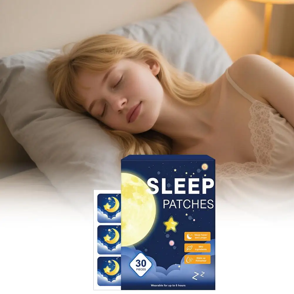 Natural Sleep Aid Patches Bio‑Frequency Sleep Aids Help Naturally Restore Your Sleep Cycle Natural Plant‑Based Sleep Patches