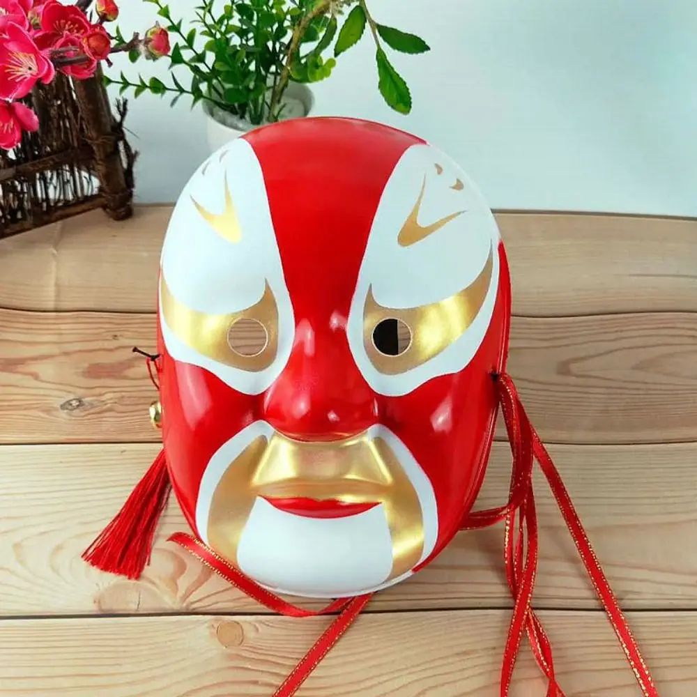 Party Supplies Beijing Opera Mask Cosplay Prom Props Eye Mask Traditional Craft Theatrical Cultural Decorative Face Cover Women