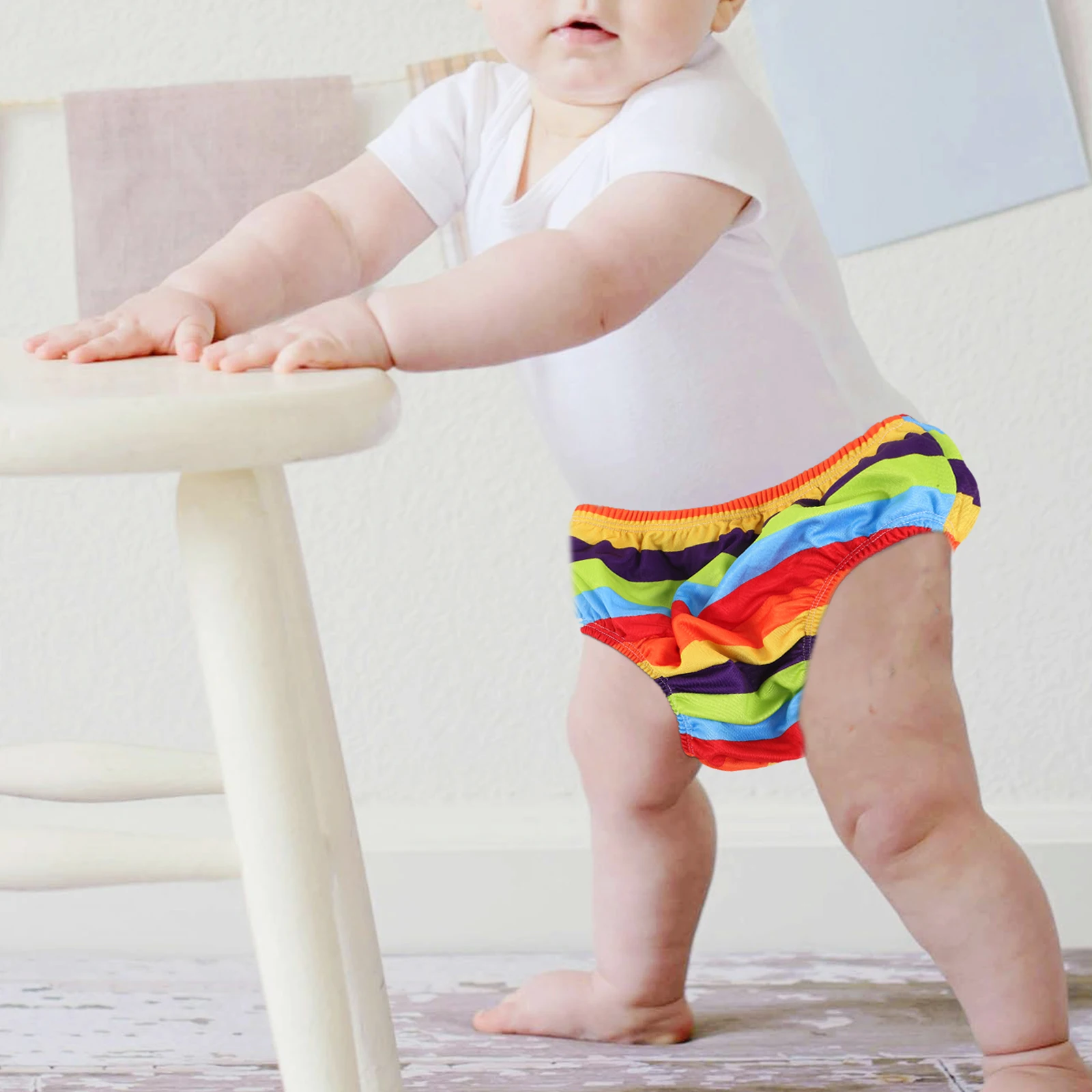 

Reusable Swim for Baby Toddler Infant Swim Diaper Lightweight M Size 18-24lbs Washable Infant Swimwear Diapers
