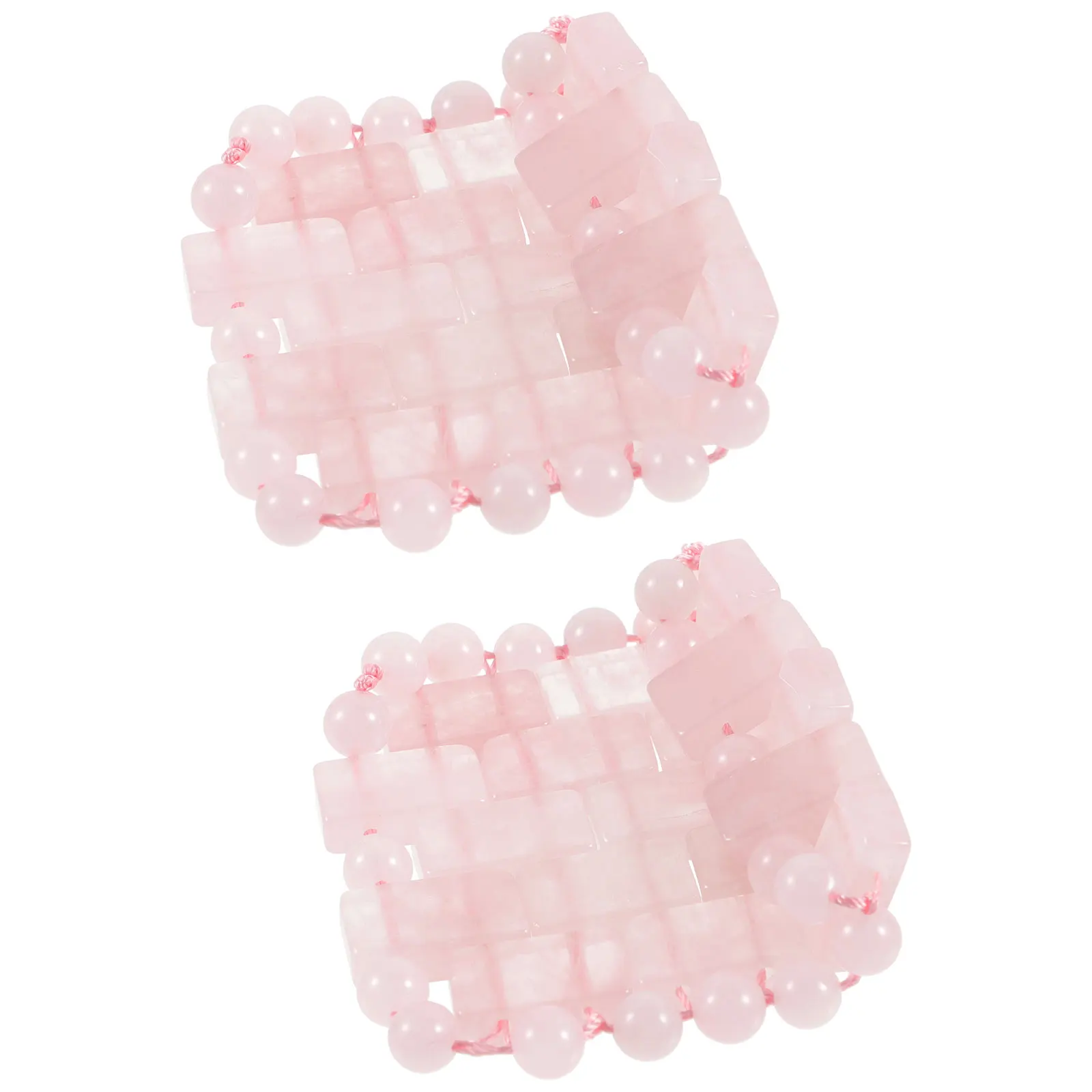 

1 Pair Quartz Mask Cooling Heating Fatigue Relief Cover For Sleep Dark Circles Natural Eye Massage Tool Eye Shade For Women