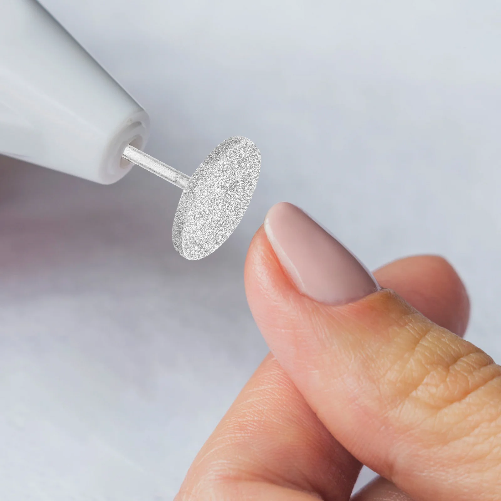 3 pçs multifuncional diamante lixa disco prego brocas disco plano para broca elétrica do prego manicure pedicure manicure ferramenta