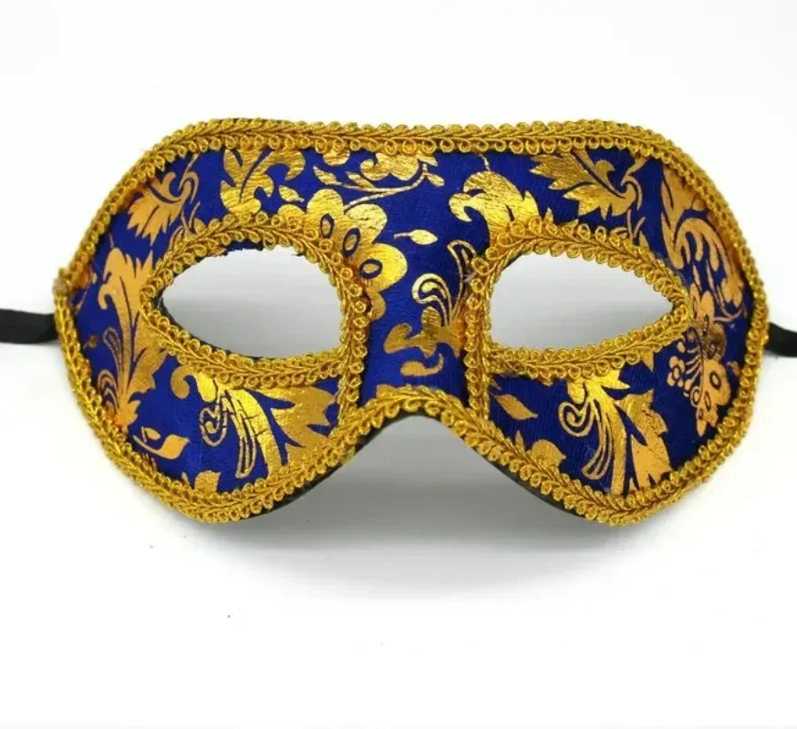 Sexy Colorful Venetian Masquerade Mask Halloween Prom Carnival Fancy Flannel Half Face Eye Mask