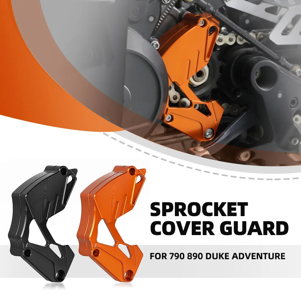 

For Husqvarna NORDEN 901 Sprocket Cover Case Saver Chain Guard For 790 890 DUKE 790 890 Adventure S R 2019-2021 2022 2023 2024