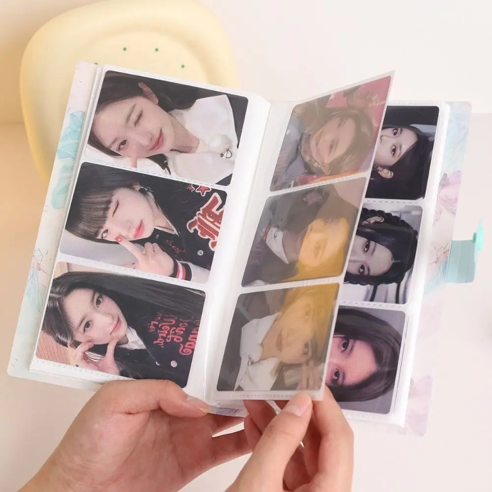 120/240 Slots Cards Holder ID Business Card Bag Photocards Holder Collection Photo Album Book Ticket Holder Desk Organizer