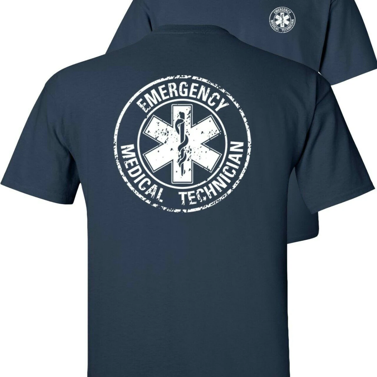 Circle Distressed Paramedic Technician T-Shirt EMS EMT Occupational Summer Cotton Short Sleeve O-Neck Unisex T Shirt New S-3XL