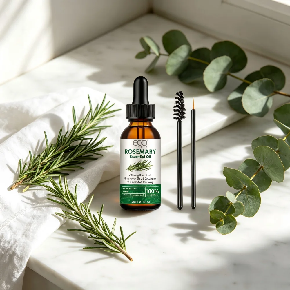

Premium 100% Pure Rosemary Essential Oil Natural Scalp Nourish Hair Support Growth Care 30ml Popular Self Care