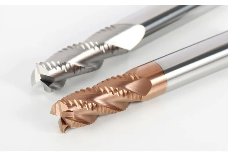 Fräsen Cutter Legierung Beschichtung Wolfram Stahl Werkzeug Cnc Bearbeitungs 4 Klinge Schaftfräser FLASH-SHAZAM HRC55 Fräsen Cutter Für Metall – Detail 3