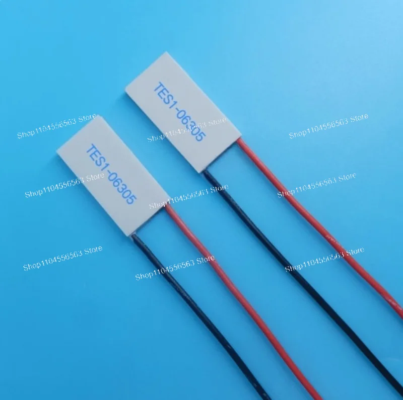 10pcs TES1-06305 Semiconductor Cooling Plate 6V 5A 21W, 15*30mm Refrigeration Sheet for DIY Cooler Thermoelectric