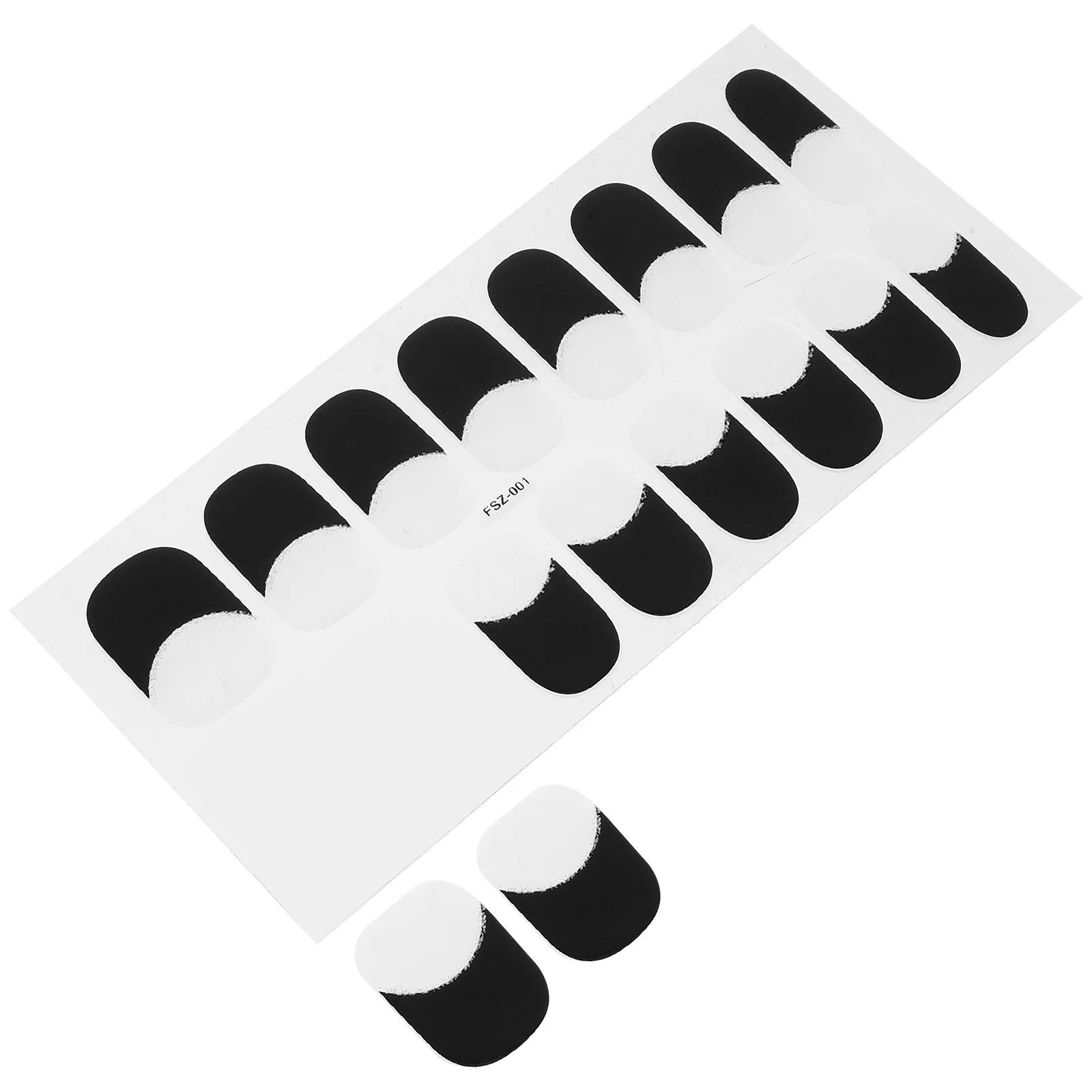 

1Set Nail Stickers Self Adhesive Nail Decal Strips Suitable for Most Finger Sizes DIY Manicure Stickers DIY Supplies