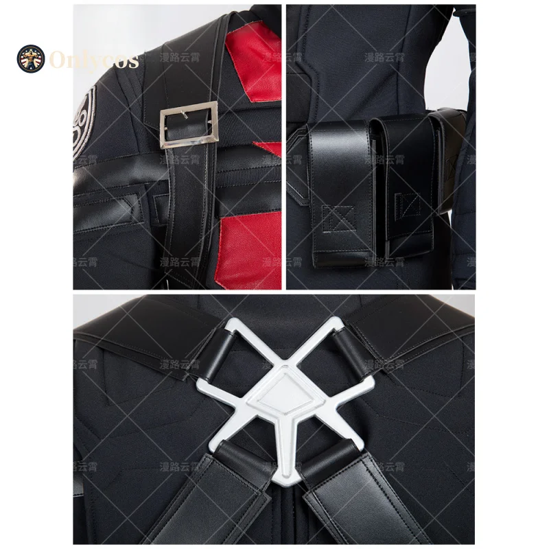 HYDRA Captaining Americang Steve Rogers คอสเพลย์เครื่องแต่งกายชุดเครื่องแบบ Props อุปกรณ์เสริมผู้ชายฮาโลวีน Carnival Party Onlycos