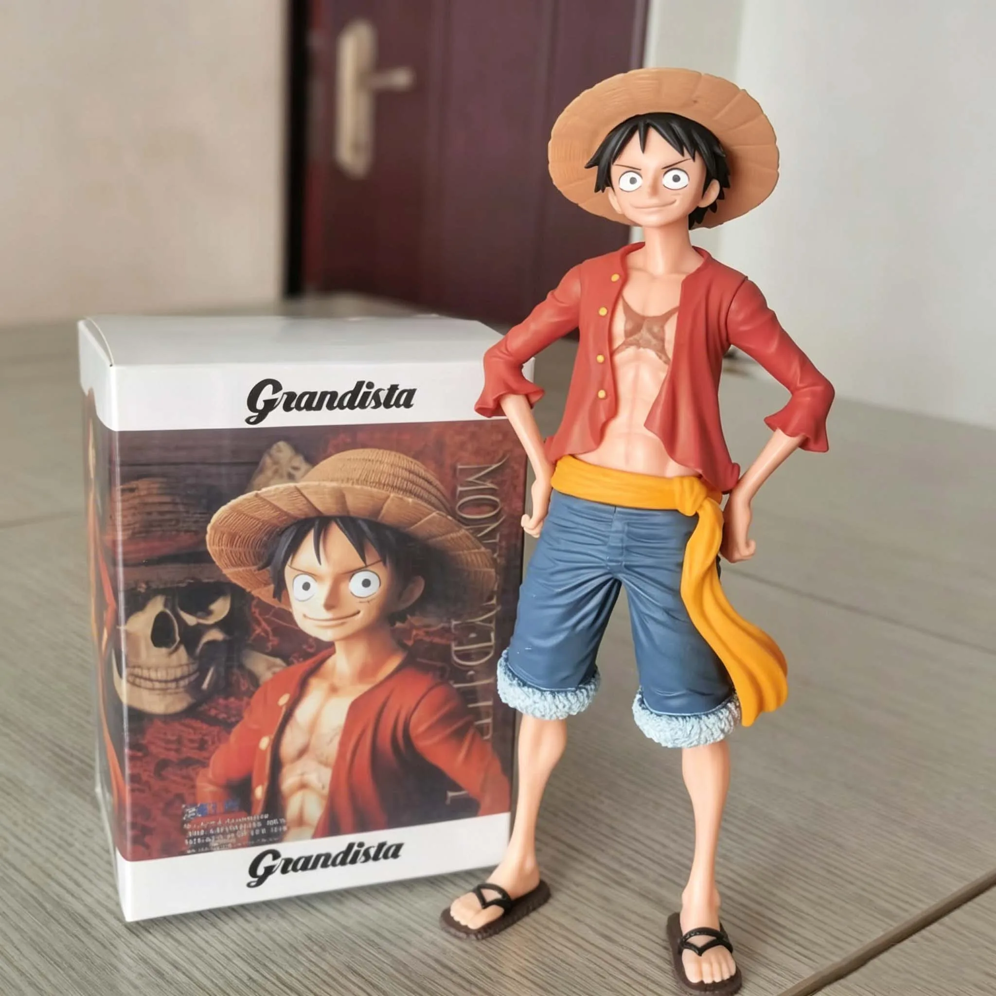 New pretty hot sale One Piece Anime Figure Confident Smiley Luffy Changing Action Figurine Doll PVC Model Toys Collection Gifts