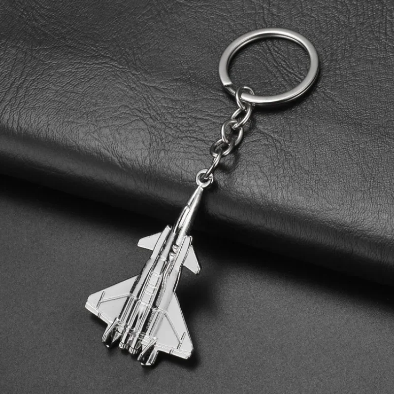 Car Bag Keyring Keychain Aviation Aircraft Model Fighter Toy Travel Fashion Gift for Men Women Cartoon Fashion Trend