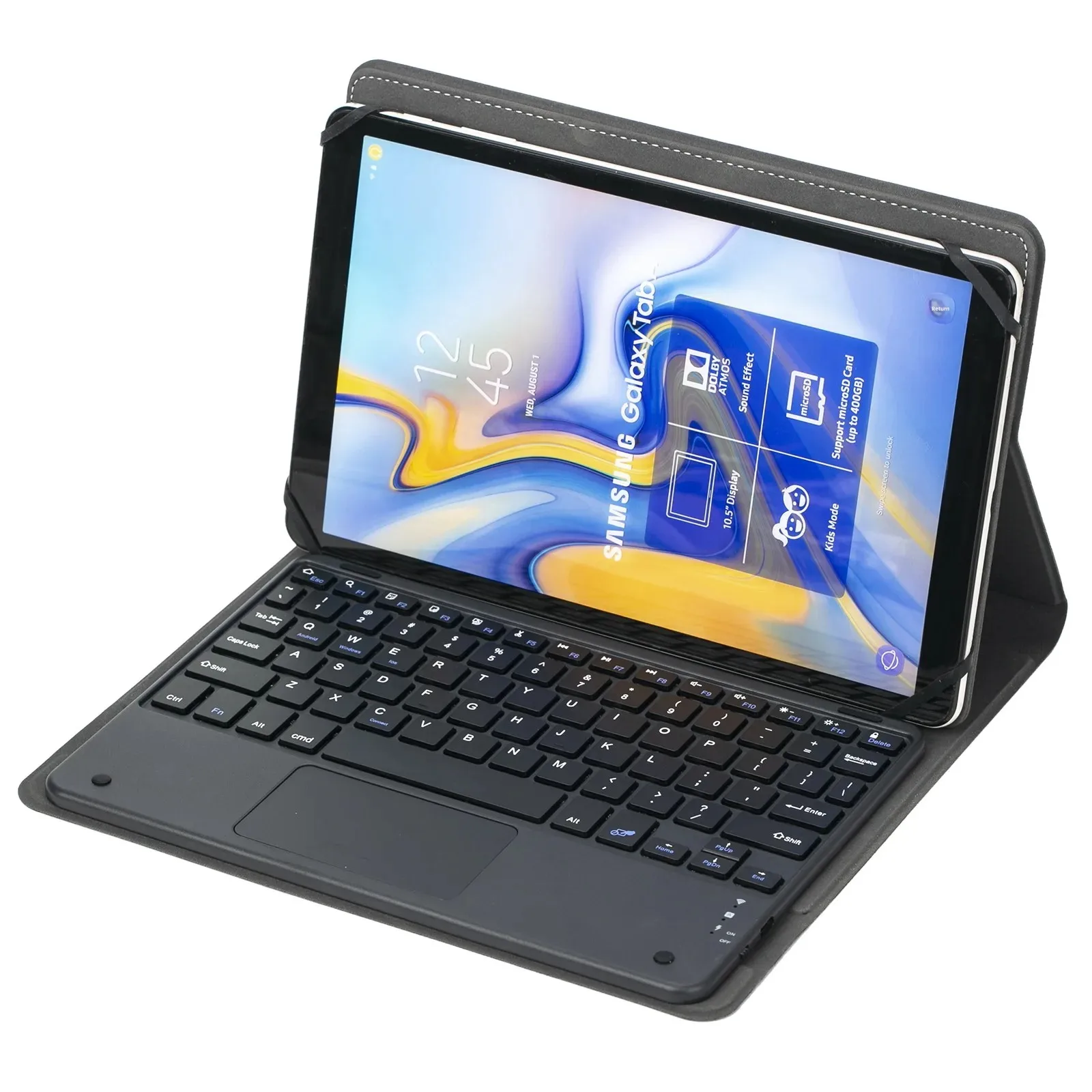 Funda Universal con teclado Bluetooth para tabletas de 9-11 pulgadas, Compatible con varios modelos, funda protectora de alta calidad