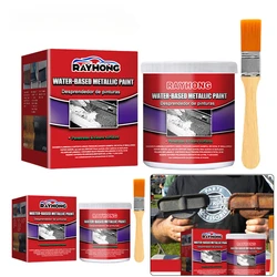 Rust Remover For Metal 100-500g Rust Converter Water Based Metallic Paint Anti-rust Protection Car Coating Primer Rust Inhibitor