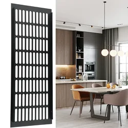 150mm Aluminium Rectangular Cabinet Wardrobe Air Vent Grille Ventilation-Cover Wardrobe Ventilation Grille Vents Furniture Parts