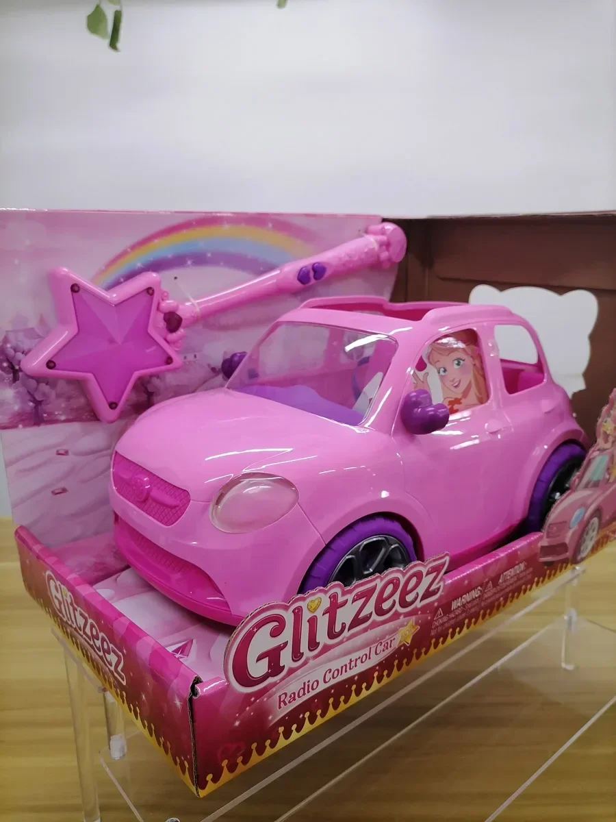 Remote Control Car Radio Glitzeez for BJD Dolls Vehicle Girls Play House Toy Birthday Gifts Action Figure Accessories