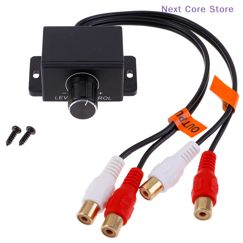 [NC]1Pcs Audio Controller Car Home Audio Amplifier Bass Gain Level Volume Control Knob[NC]