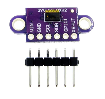 GY-53 GY-VL53L0XV2 VL53L0X Time-of-Flight (ToF) Laser Ranging Sensor Breakout 940nm GY-VL53L0XV2 Laser Distance Module I2C IIC