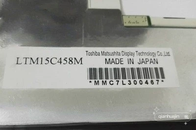 Original Toshiba 15 inch LTM15C458M LTM15C458T LTM15C458Y LTM15C458 fully tested before shipment and works perfectly