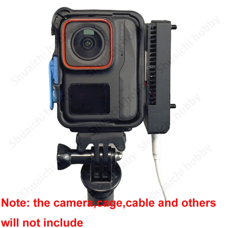 1PCS Action Camera Radiatore Ventola di dissipazione del calore ad alta efficienza Differenza di temperatura Accessorio di raffreddamento per DJI/GoPro/Insta360