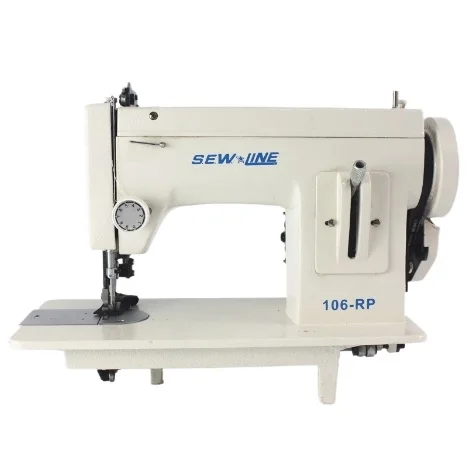 

9'' 7'' Electric Sewing Machine Portable Walking Foot Zigzag + Straight Stitch Arm Leather 106-RPL 110V 220V