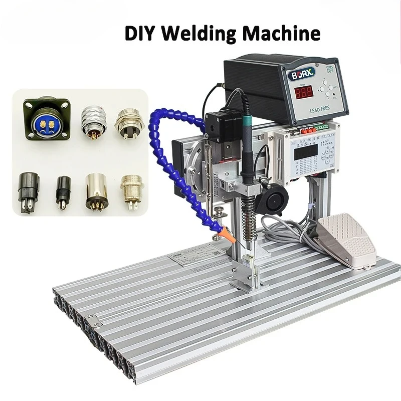 Suitable for BORX 110/220V Electric Automatic Soldering Machine, 2 Soldering Modes, Soldering Station