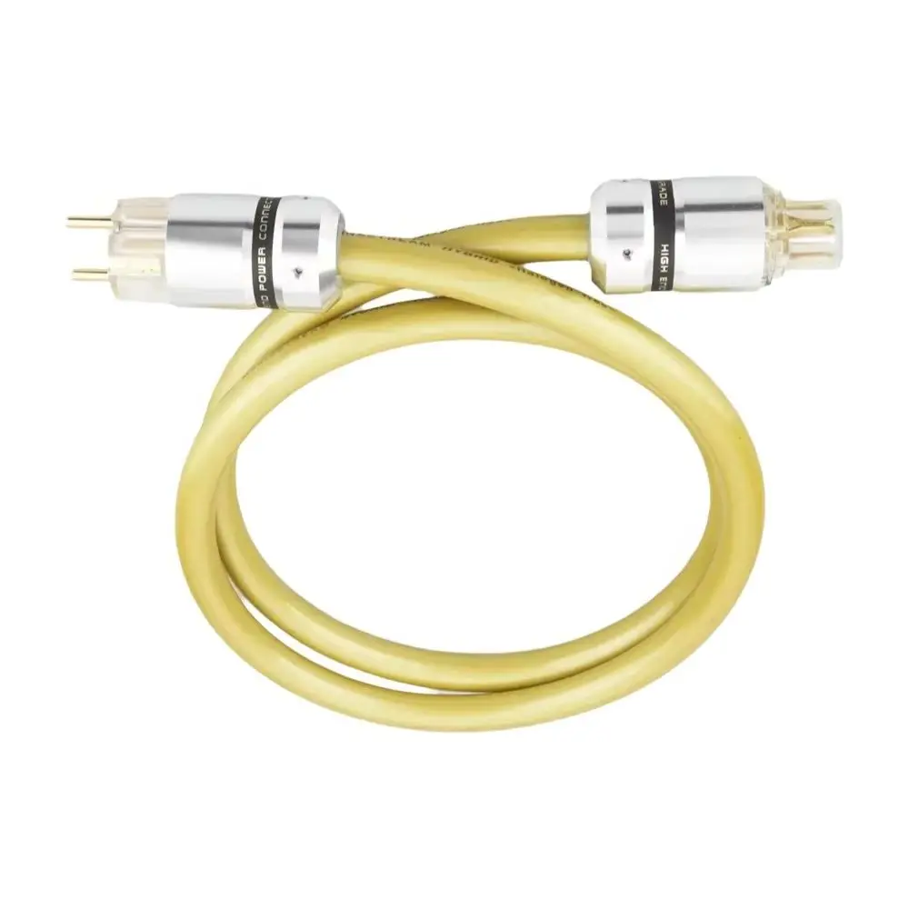 Cable de alimentación VDH MC, Cable de alimentación híbrido halógeno OFC Schuko, cable de enchufe Schuko de aluminio