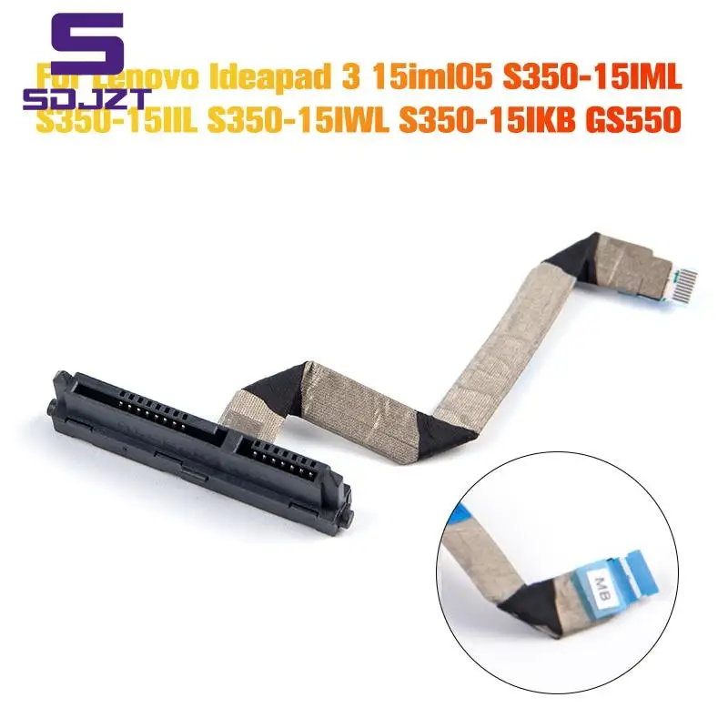 1PC HDD Cable For Lenovo IdeaPad 3 15ARE05 15ADA05 15IIL05 15IML 15IGL05 Laptop SATA Hard Drive HDD SSD Connector Flex Cable