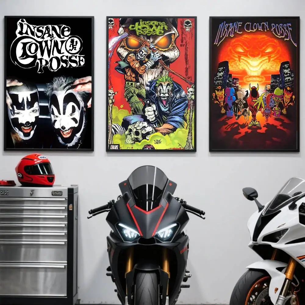 الفرقة مجنون مهرج بوسي ملصق ذاتية اللصق الفن مقاوم للماء ورقة ملصق مقهى بار غرفة جدار ديكور #4