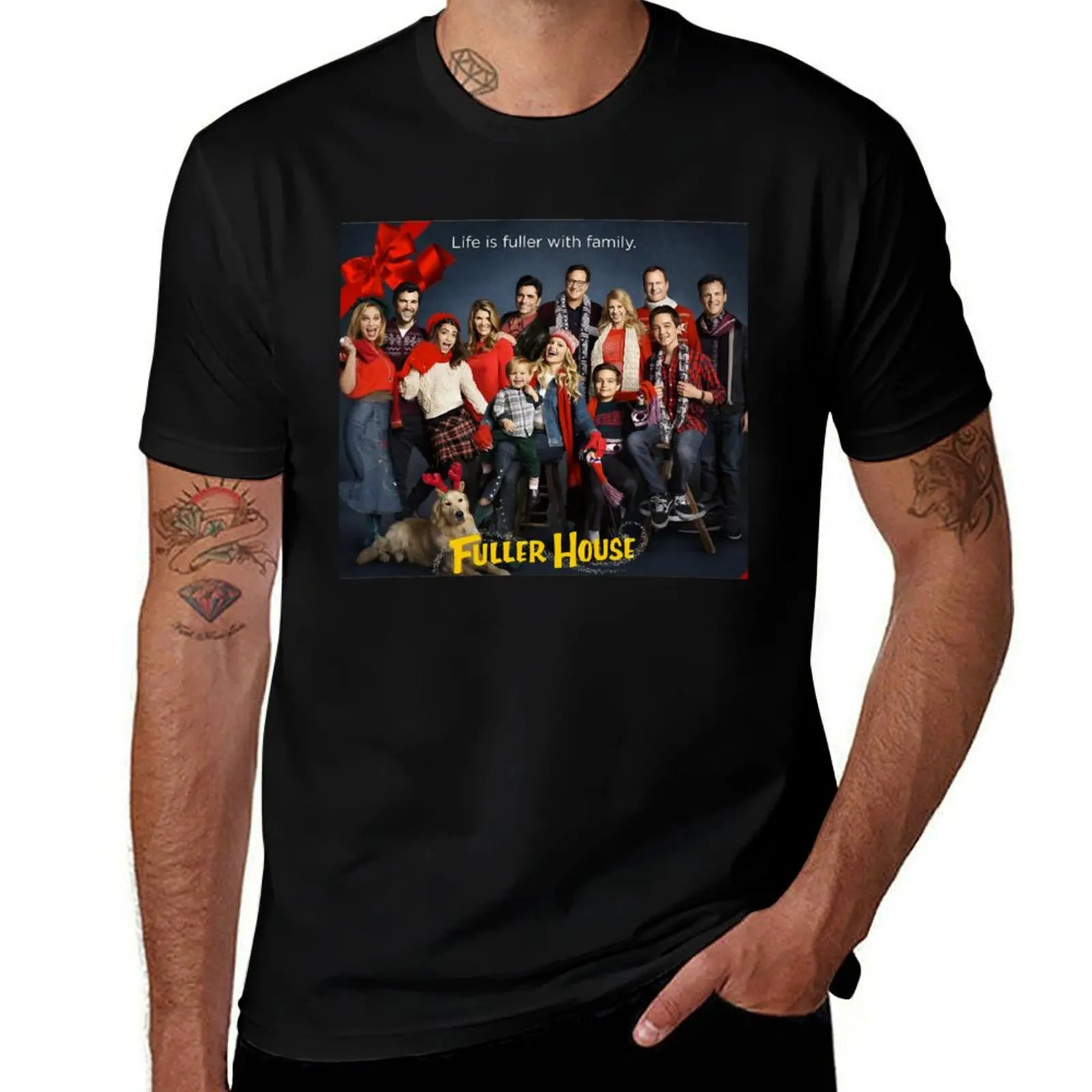 

Women My Favorite Fuller House Cast Christmas Holidaysfans Retro Vintage T-Shirt t shirt man luxury funny t shirts man T-Shirt