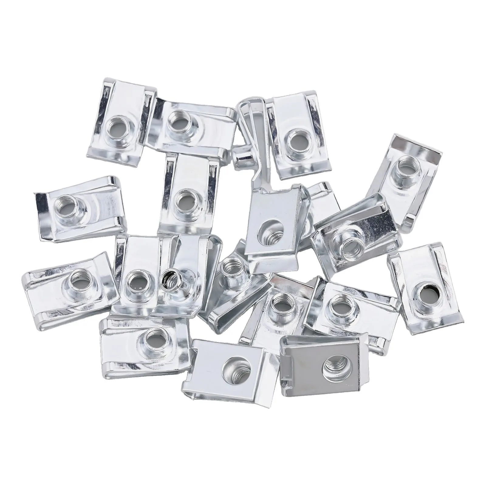 

New Practical U Clips Spire Clips Fixings Panel High Quality Zinc A Greater Clamping Force Plated Metal U Nuts
