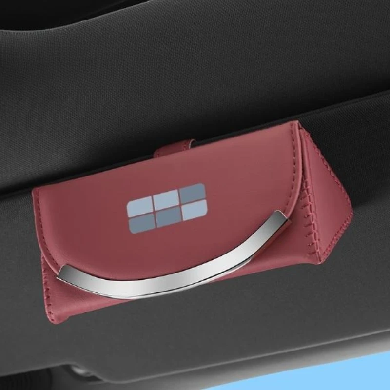 

Car Glasses Clip To Store Glasses For Geely Galaxy L7/L6/E8/E5 Star Wish Starship 78 Interior AccessoriesGlasses Case Sunglasses