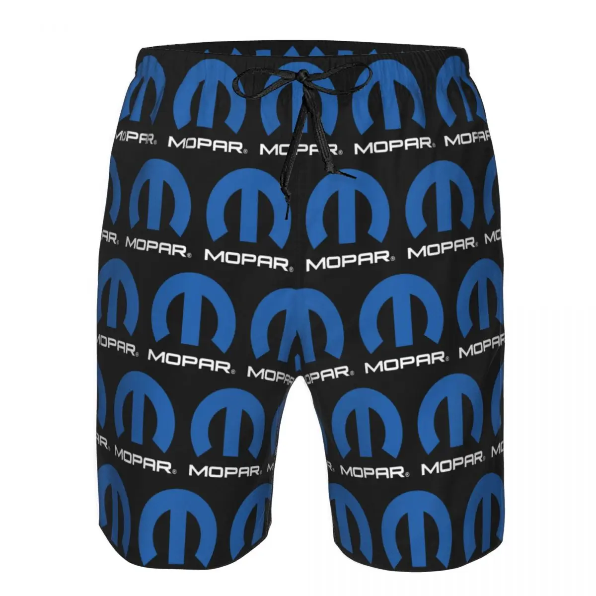 

Mopar Black Logo American Trucker Trunks Beach Board Shorts Casual Quick Dry Swim Summer Men Pants