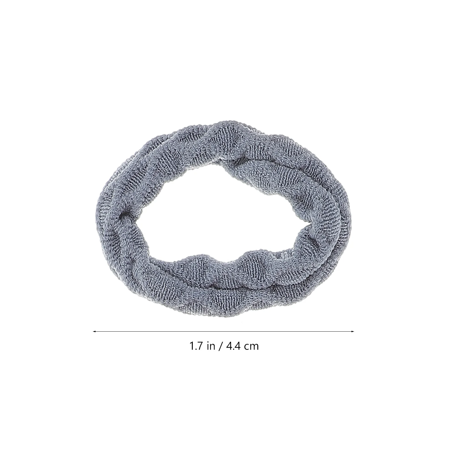 10pcs Donut Ponytail Holder For Women Stretch Ring Sports Hair Tie Sports Hair Accessories Multicolor Elastic