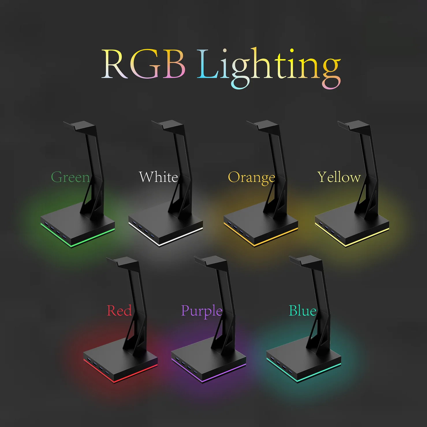 Hot Sale RGB Gaming Stand 4 US - Gaming Headset Rgb 评论和价格