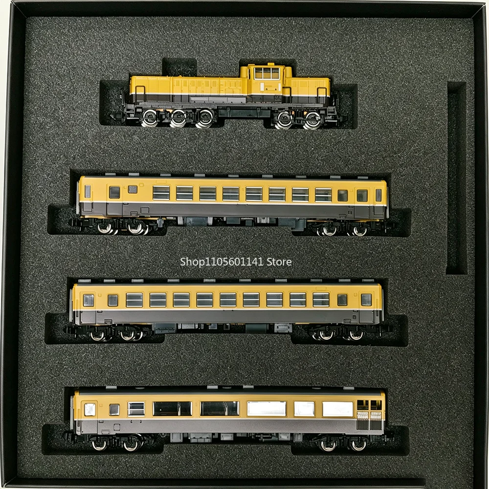 TOMIX N Scale Train Model Bus 4 Sections 92089 DE10 Diesel Locomotive 50 Series Bus 4 Sections Collection Display