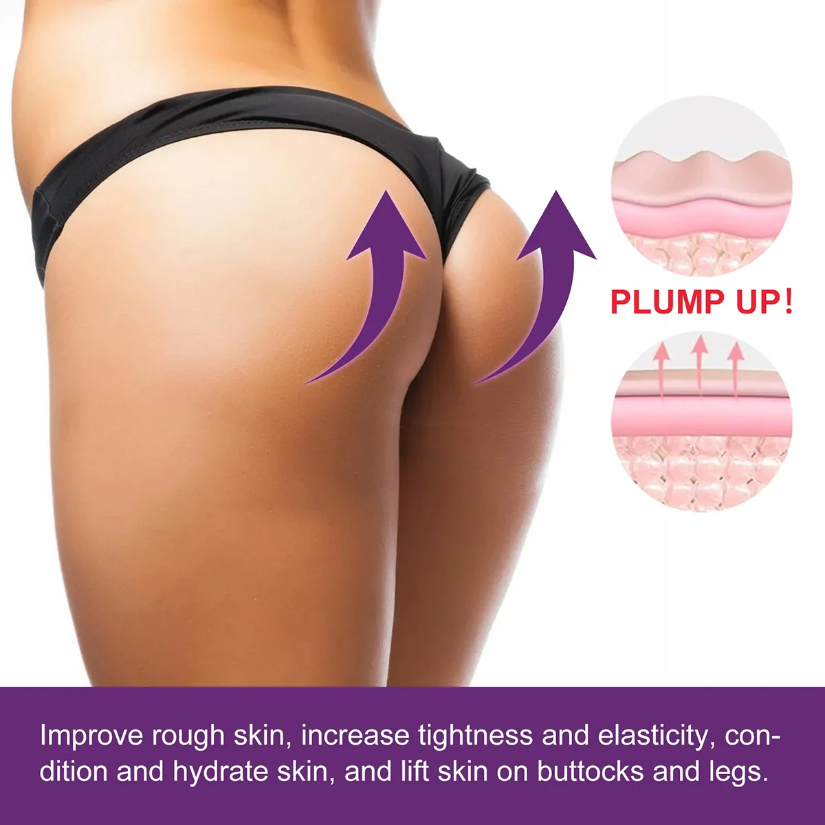 Sexy Hip Buttock Enlargement Hip Firm Essential Oil Cream Effective Hip Lift Up Butt Beauty Female Hips Tightening Massage Oils