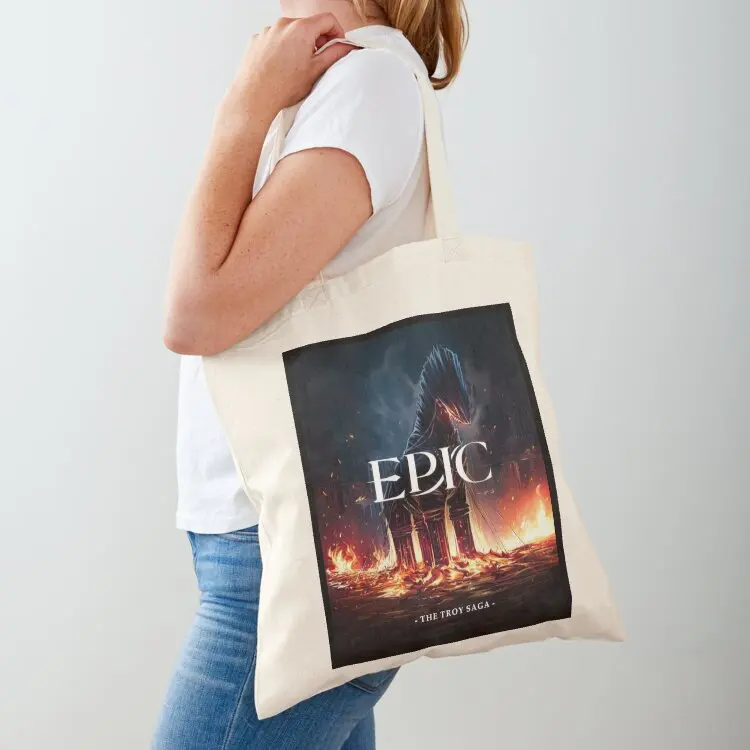 

Epic the Musical: The Troy Saga (Jorge's Version) Tote Bag shopping bag personalized tote bag Beach ecological bags