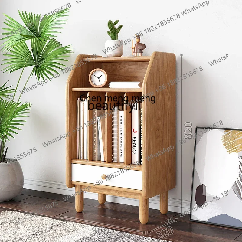 cn8350 LHY zq Bedside Table Bookcase Simple Modern Storage Cabinet Bedroom Bedside Nordic Storage Cabinet Economical Storage Rac