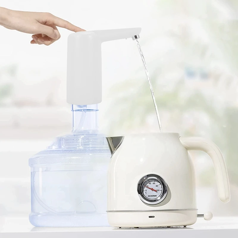 Waterfles Dispenser, Usb Opladen Universele Elektrische Water Dispenser Waterdichte Drinkwater Kan Pomp Voor 2-5 Gallon Water