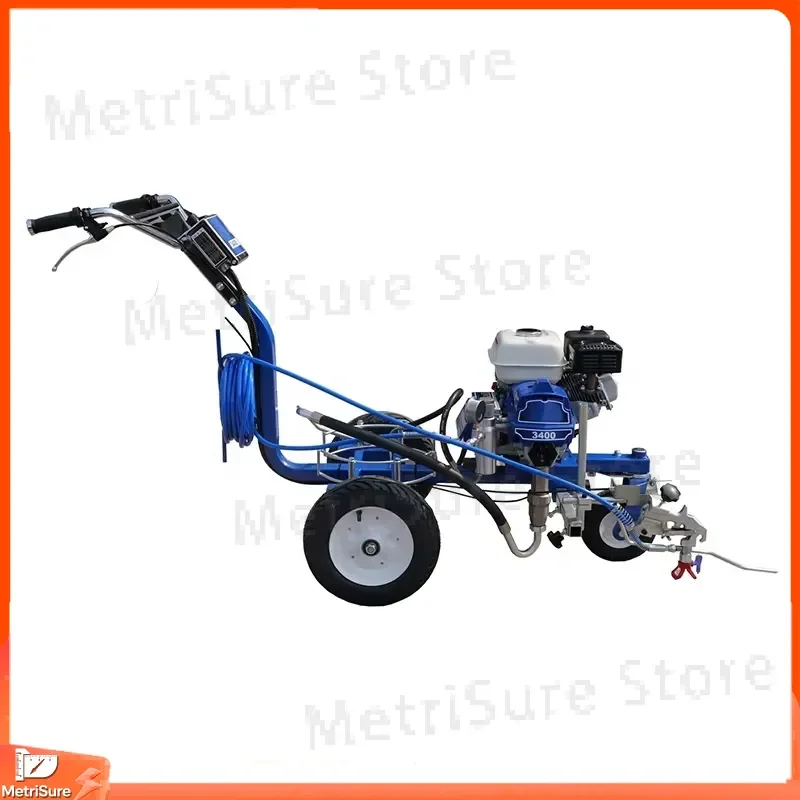 Hand-Pushed Cold Paint Road Marking Airless Thermoplastic Line Marking Equipment for Pavement Striping
