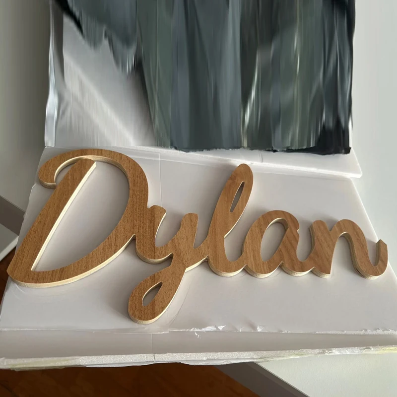 

Custom Personalized Wooden Name Sign for Nursery Decor, Rustic Baby Name Sign