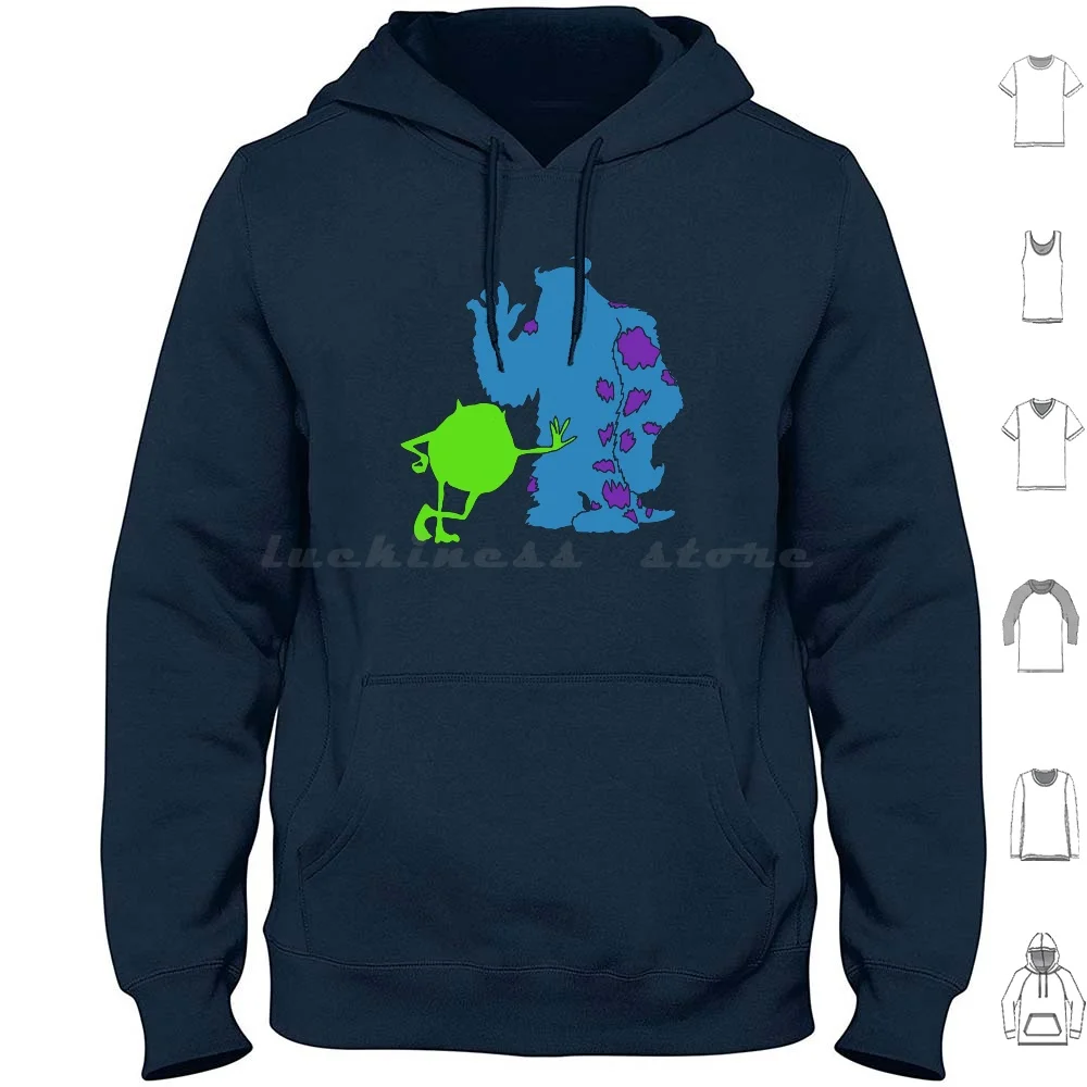 Monstrous Friends Hoodie cotton Long Sleeve Monstruos Sa Sully Pixar Bu Monsters Inc Monsters Inc