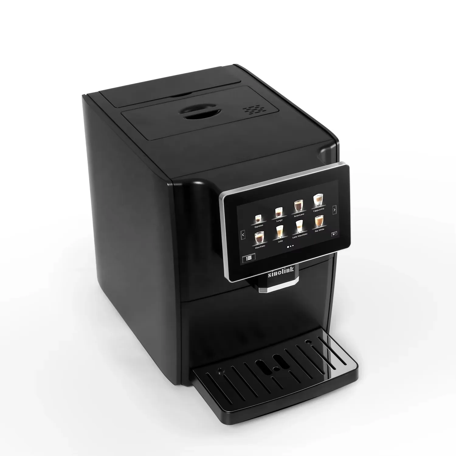 Wholesales One Touch From Bean to Cup Fully Super-Automatic Espresso Coffee Machine With Brewer
